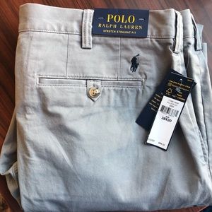 Polo Ralph Lauren Grey Khakis! NWT.